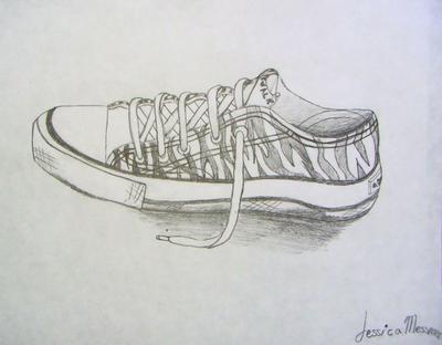 Observational Shoes - Mrs. Conte's Art classes